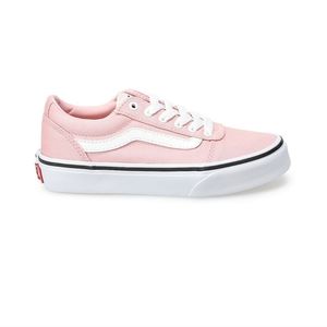 BNWOT Girls pink canvas Vans sneakers.